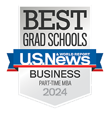 Logo for US News and World Report Best Grad Schools- Part Time MBA