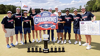 Men's Golf Claims Second BIG EAST Title in Three Years
