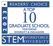 Reader's Choice Workforce Diversity Ranking- Top 10 Graduate School for Fostering Diversity and Inclusion