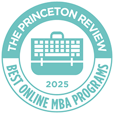 Best Online MBA Program by the Princeton Review Best Online MBA Program by the Princeton Review