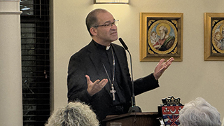 Bishop Saporito Speaks on St. Paul's Evangelization