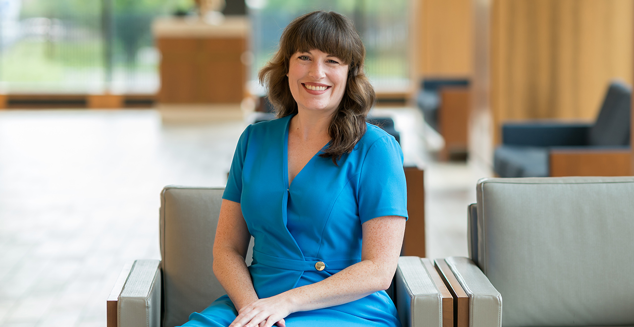 Campus Green with Mother Seton Statue