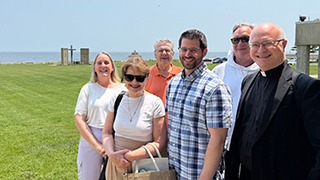 Faculty Enjoy Summer Retreat on the Shore