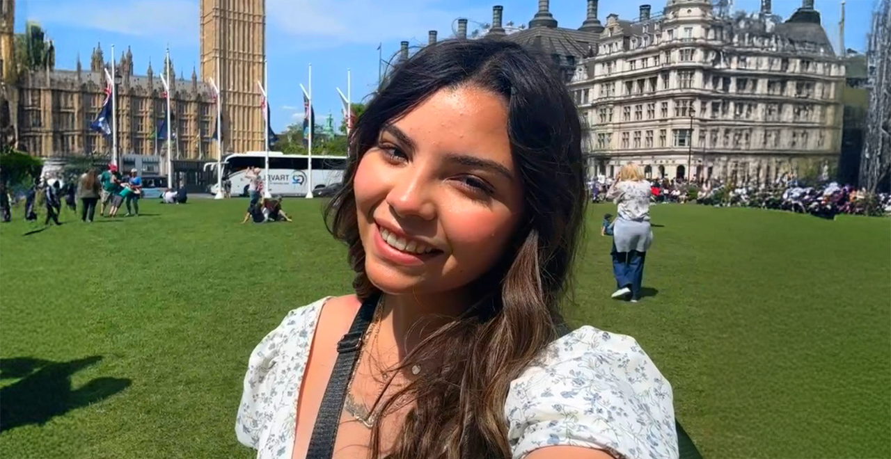 Diplomacy student Jadira Cardona  Diplomacy student Jadira Cardona