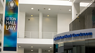 Seton Hall Law School Atrium and Moot Court Classroom Seton Hall Law School Atrium and Moot Court Classroom